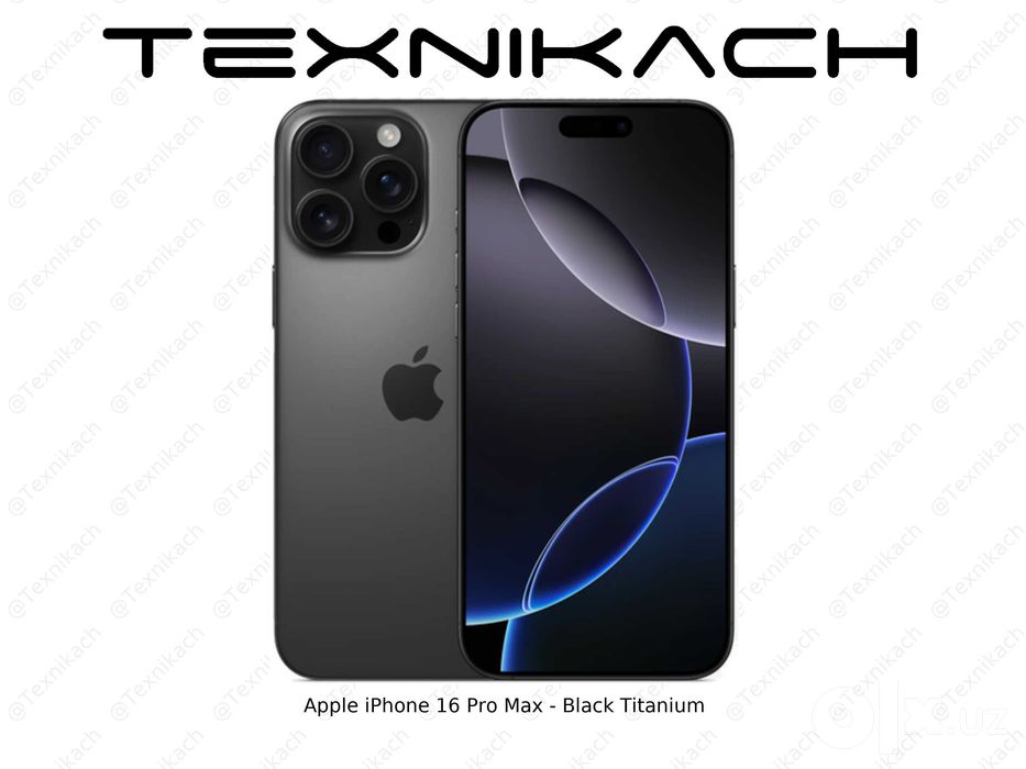 iPhone 16 Pro Max • Yetkazib berish • Tekshirib to‘lash