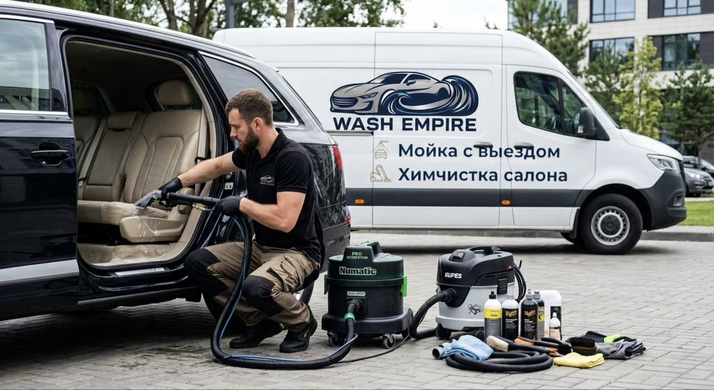 химчистка авто на вызов