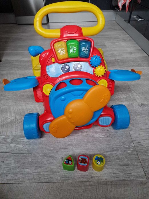 WINFUN Музикална проходилка уокър 2 в 1 Самолет