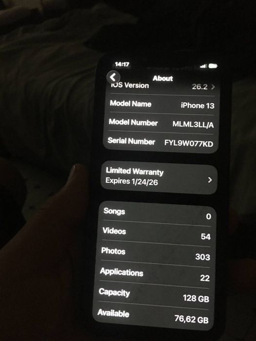iPhone 13 92%. 128GB Karobka dokument bor