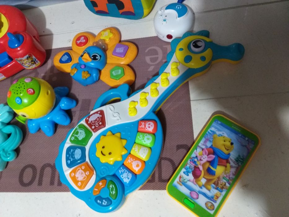 Lot 8 Jucarii Muzicale Cu Lumini si Educative Copii