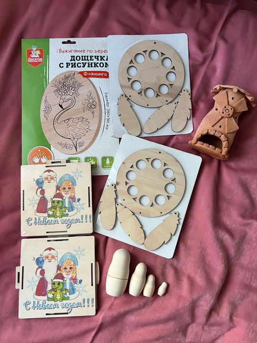 Заготовки для шкатулок