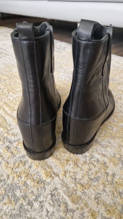 Botine hammerstain, piele, dublate, 39, noi