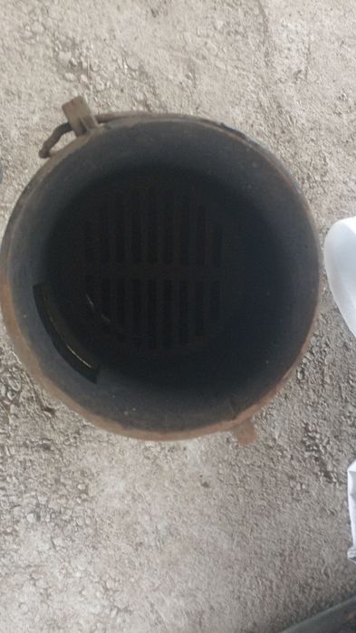 Печ чугунная советская