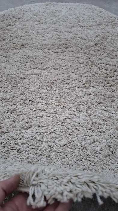 Covor mare negru pufos ieftin