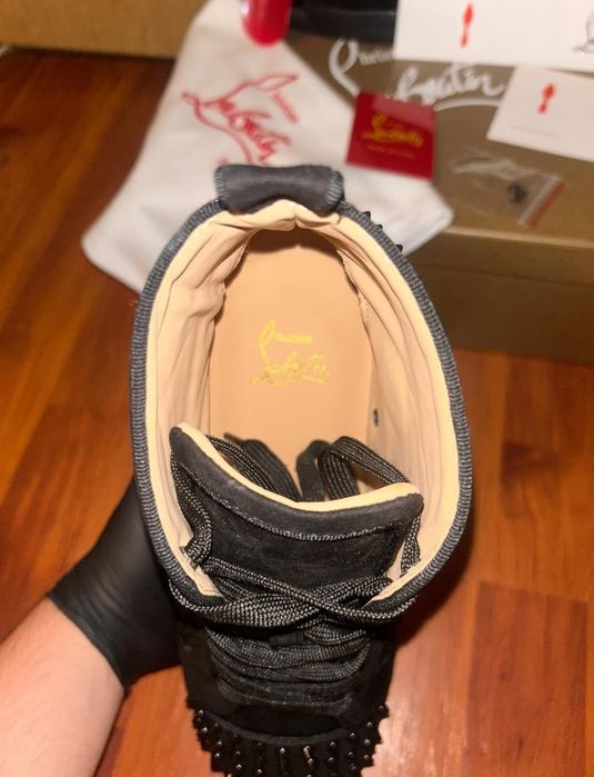 Adidasi loubutin high spikes