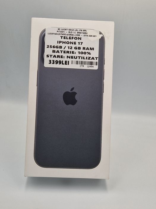 Iphone 17 256 GB Neutilizat cod 12494