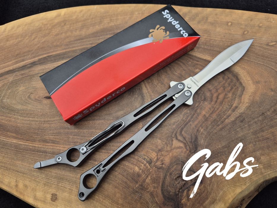 Сгъваем нож пеперуда Spyderco SpyderFly Butterfly B01P