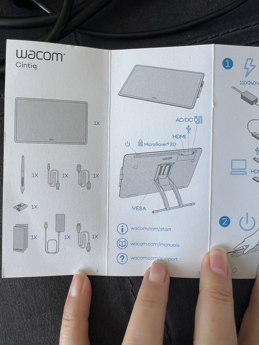 Wacom Cintiq 22 графичен таблет с дисплей – Pro Pen 2