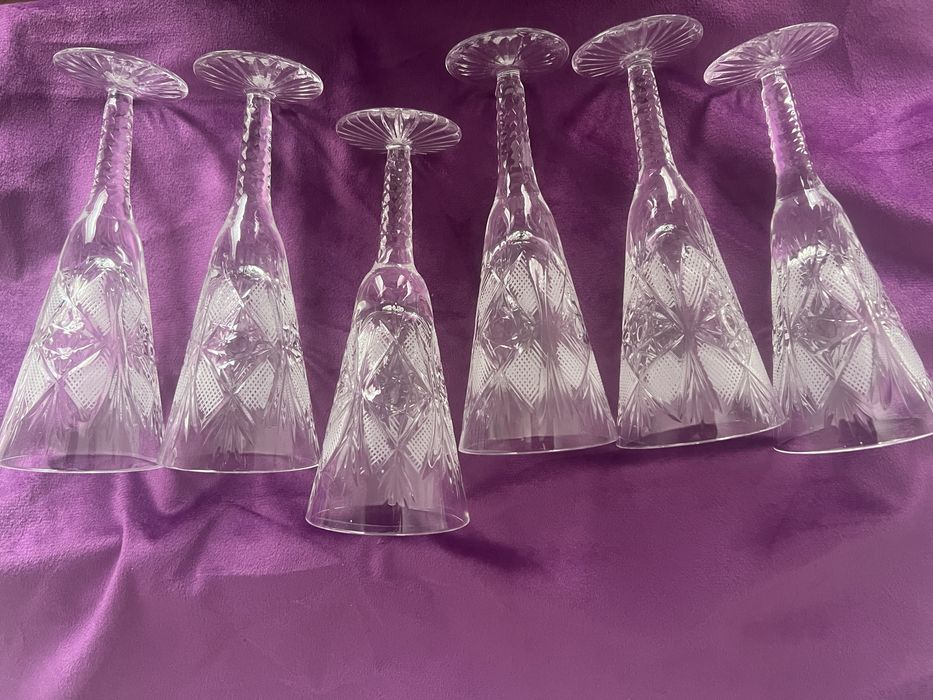 Хрустальные фужеры СССР