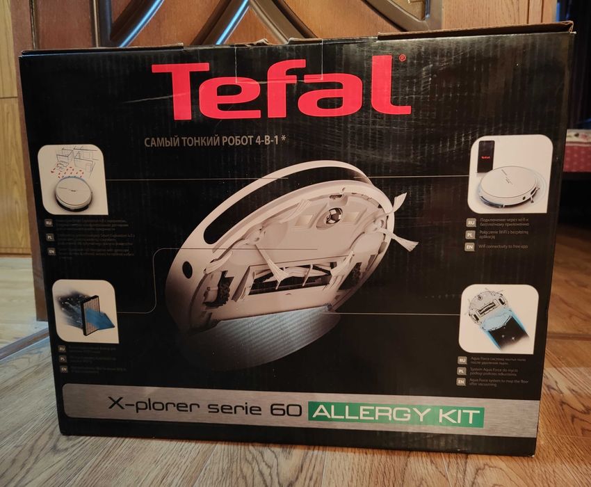 Робот-пылесос Tefal X- plorer Serie 60 RG7447WH  Б/у