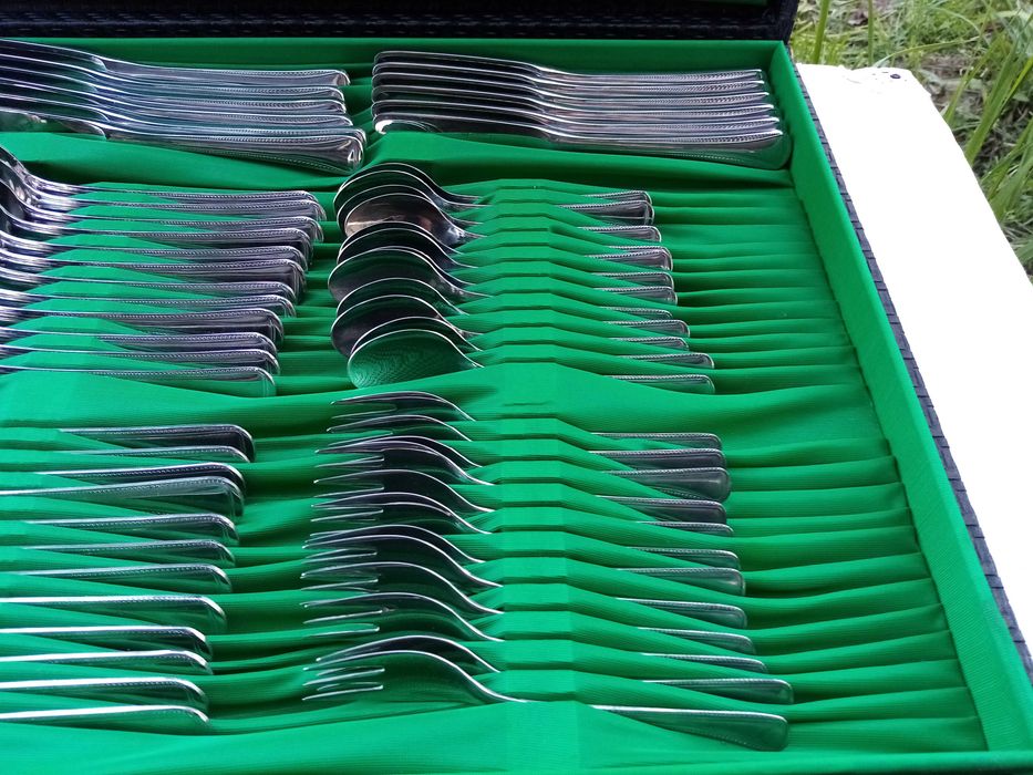 Комплект прибори РОСА - Петко Денев - 60 части - нови !