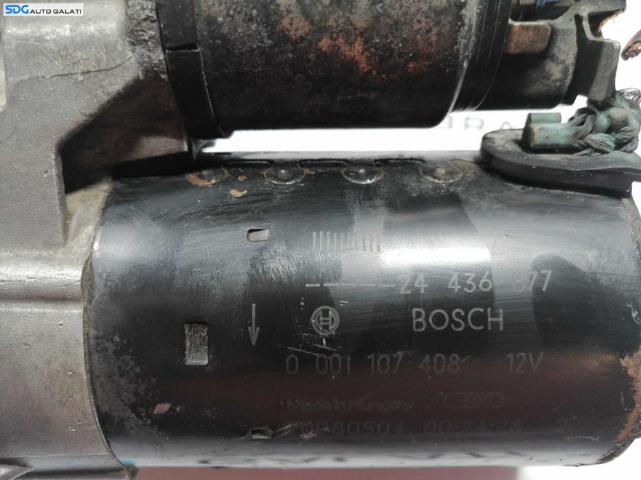 Electromotor cu 9 Dinti Opel Astra G 1.4 1998 - 2004 Cod 0001107408 24436877 [B3293]