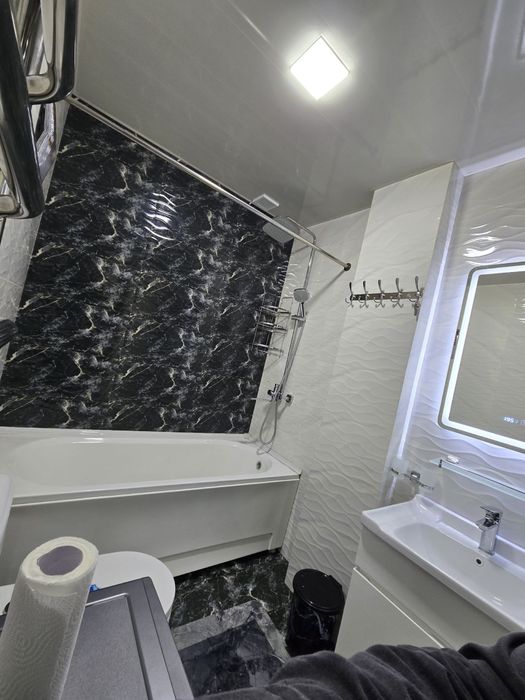 Ижарага уй 2 хона янги евро ремонт.