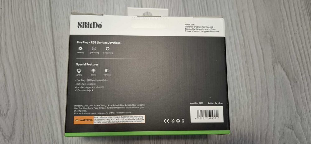 Controller 8BitDo - Ultimare C Wired Model 82CF - Dark Grey