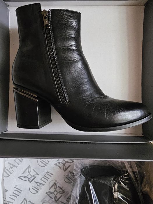 Боти от ест. кожа Gianni