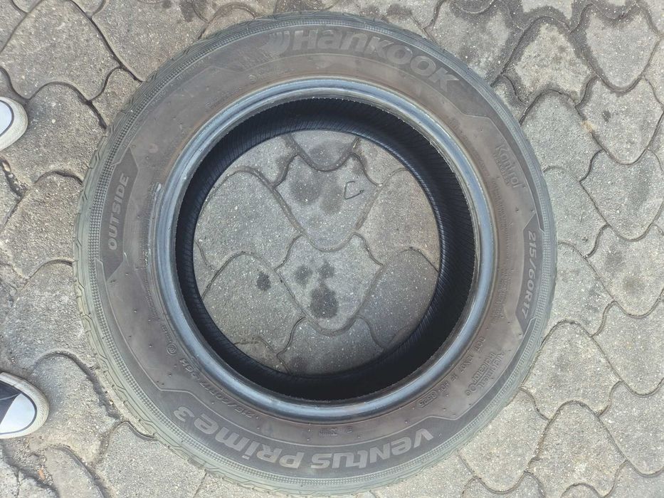 Set 4 anvelope vara hankook 215 60 R17rulate aproximativ 1700km