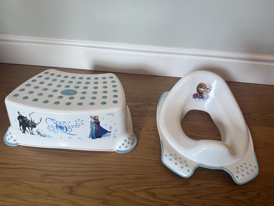 Înălțător baie + reductor WC copii- Disney