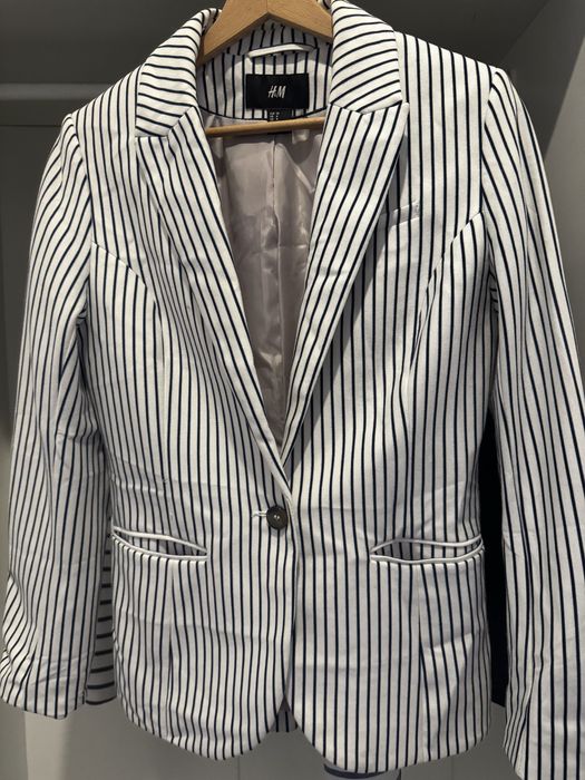 sacou H&M dungi bleumarin