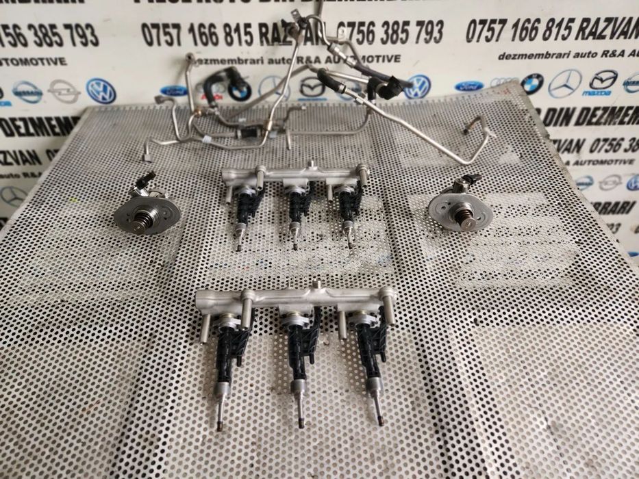 Kit Injectie Injectoare Pompa Rampa Bmw M Power S58B30A 3.0 Benzina Noi Sub 1.000 Km M2 M3 M4 M5 M6