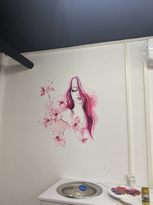 Роспись стен, Интерьерная роспись стен