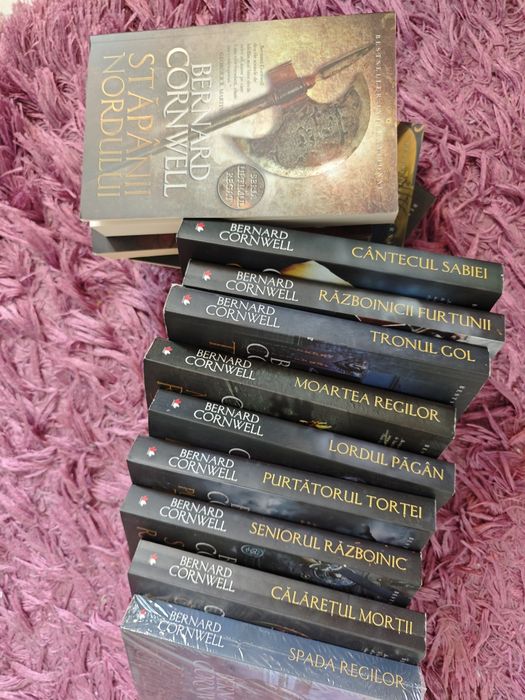 Seria Ultimul Regat, Cornwell, Complet, 13 vol, Stare  Buna