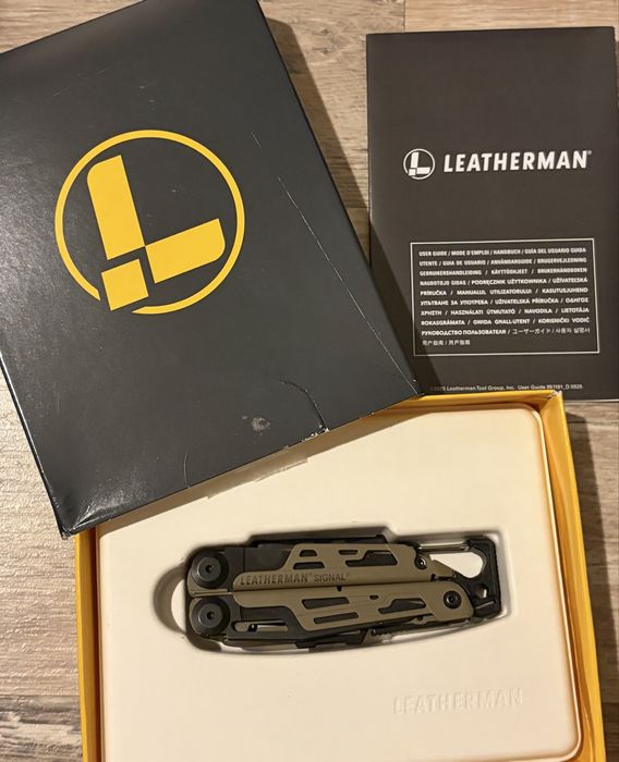 Multitool Leatherman Signal Coyote - ediție limitată