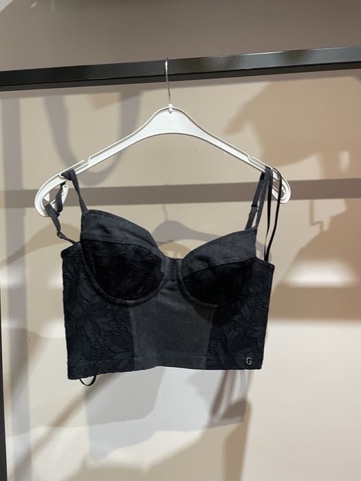 Оригинален дънков топ Guess