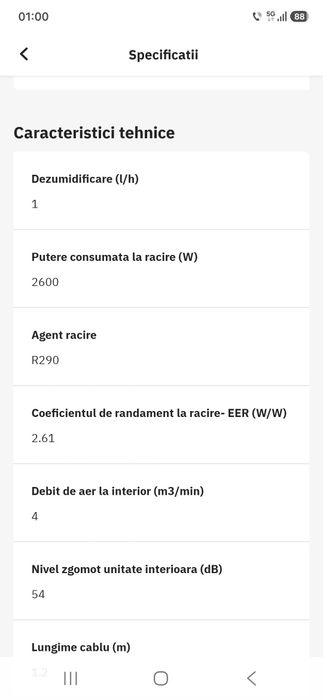 Aer conditionat portabil
