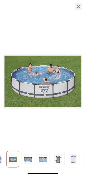 Бассеин Bestway steel pro max