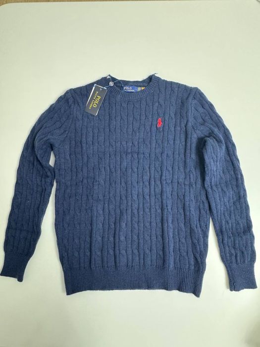 Свитер polo темно синяя
