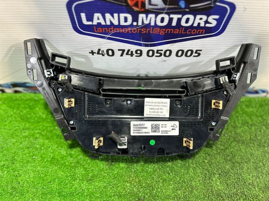 Panou comanda clima ac climatronic digital opel insignia facelift 2015-2018