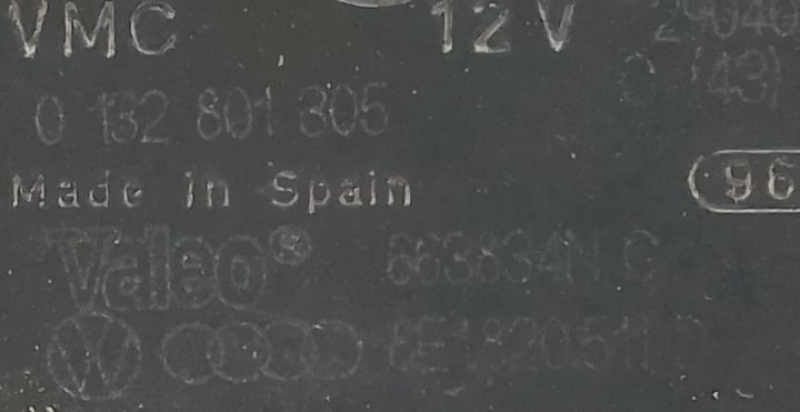 Motoras clapeta aeroterma 0132801305 / 8E1820511D Audi A4 B6