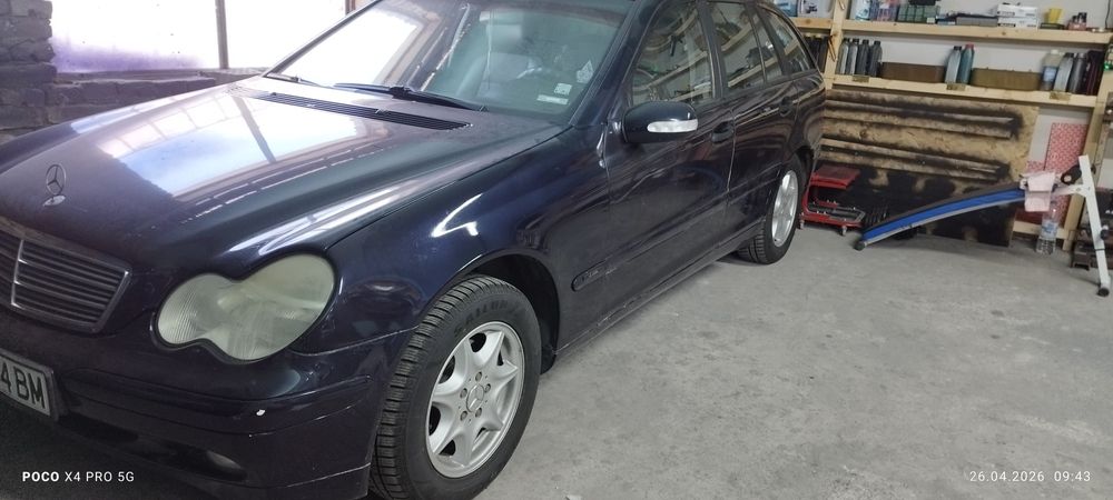 Мерцедес W203 на части