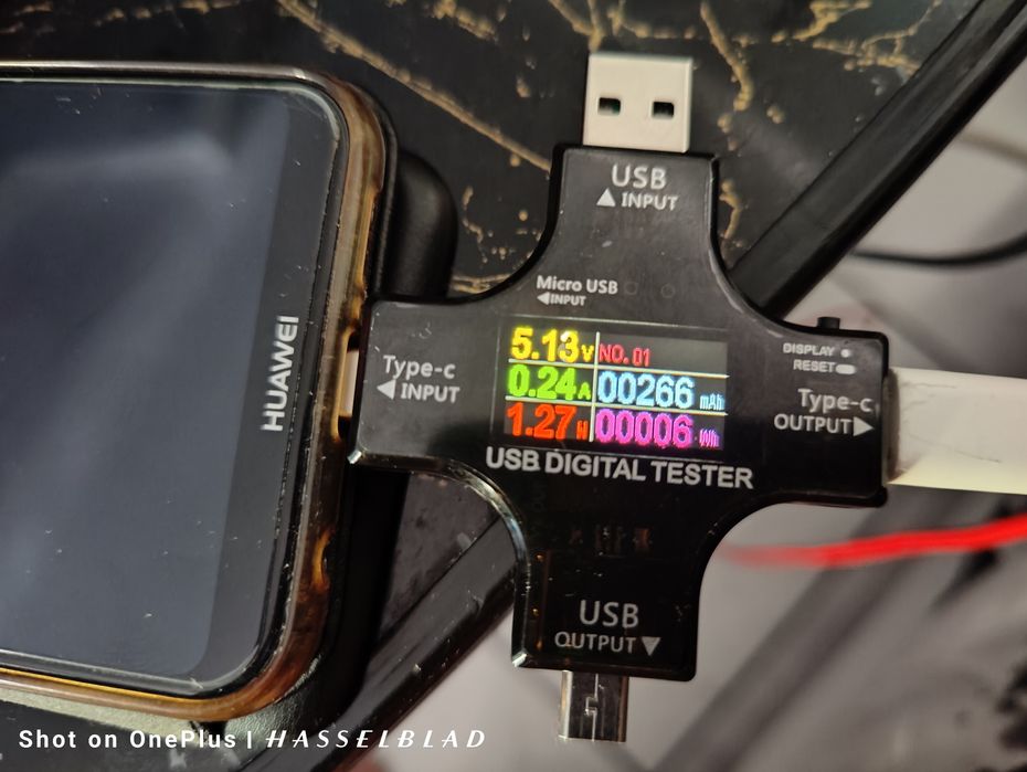 Професионален USB тестер информатор bluetooth свързаност с приложение