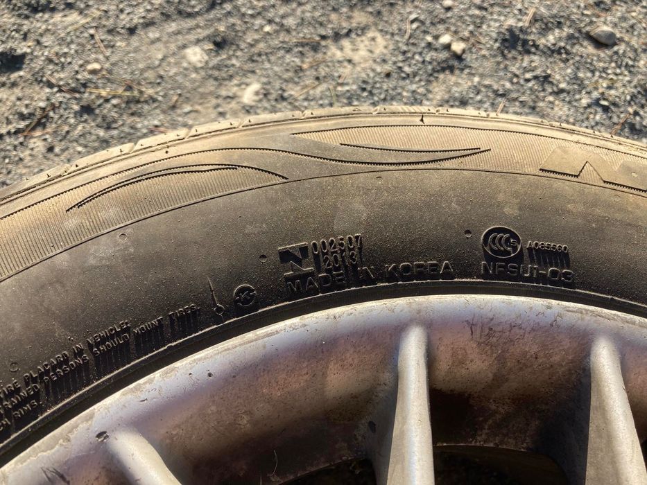 Продавам гуми с джанти 15