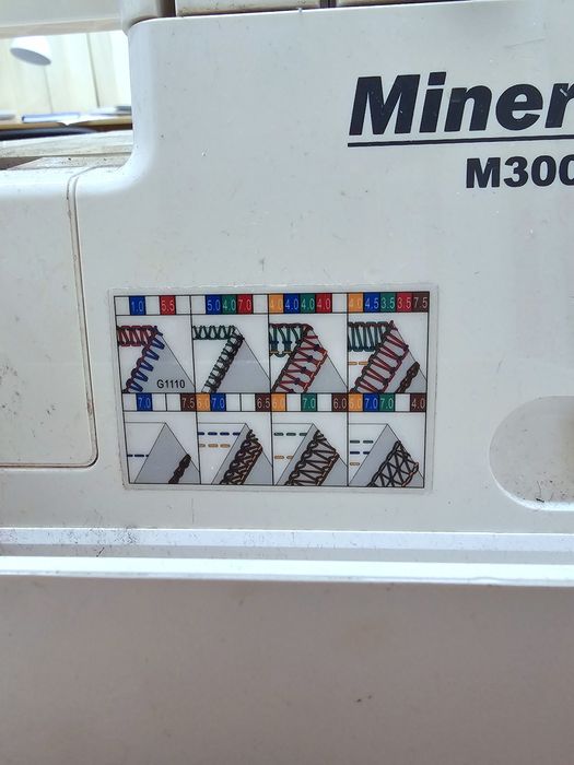 Mașină combinată de surfilat și uberdeck Minerva 3000 CL 3 ace, 5 fire