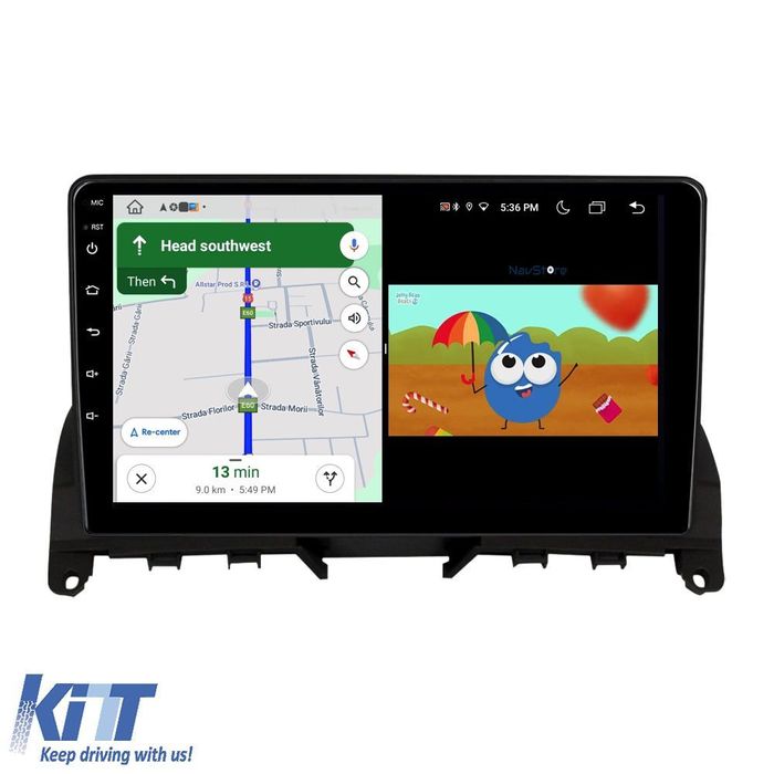 Navigatie Dedicata Mercedes Benz C-Class W204 S204 (2006 - 2013), 9Inc