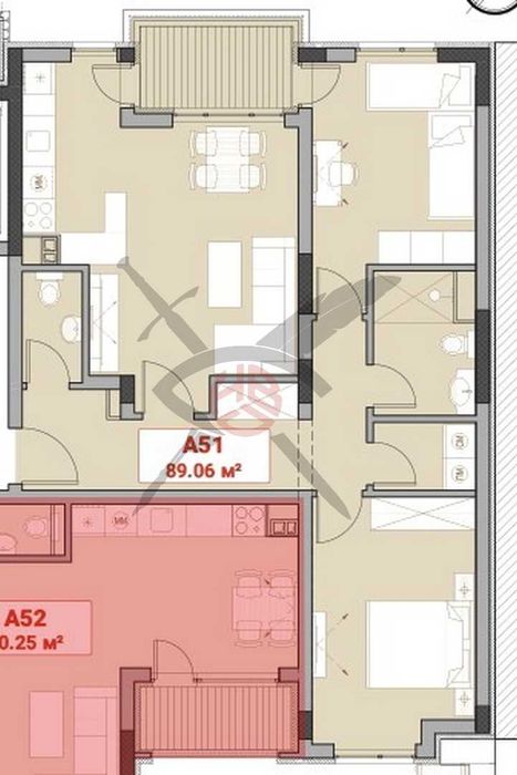 Продава се Тристаен апартамент в София, Младост 4 - 107 кв.м за 1832 €/кв.м - Снимка #1