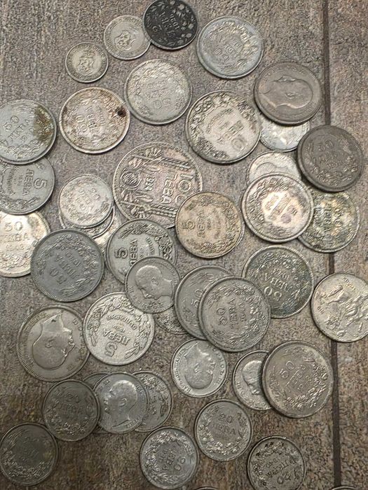 Лот сребърни монети - Цар Борис