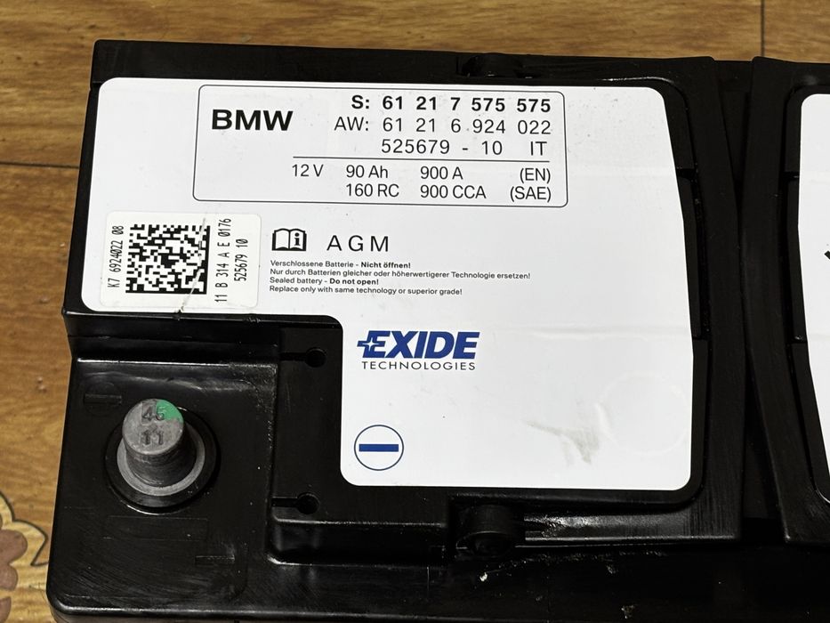 Baterie bmw originala 90 ah start/ stop