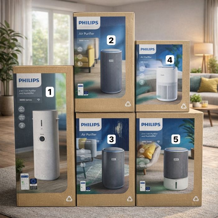 Очиститель и увлажнитель воздуха Philips