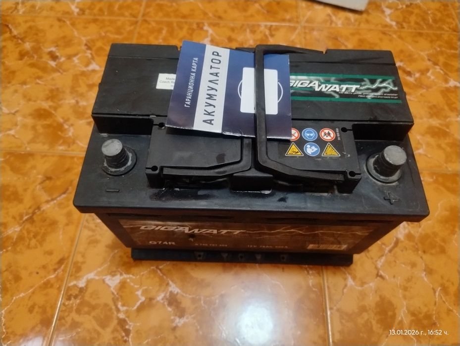 Акумулатор 74Ан 4месеца остатъчна гаранция