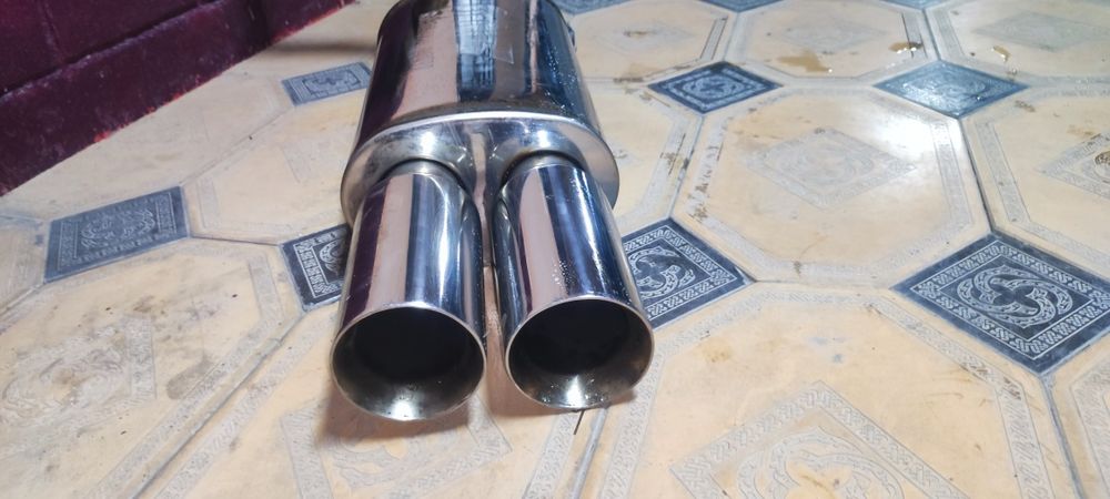 Выхлоп на bmw Magnaflow