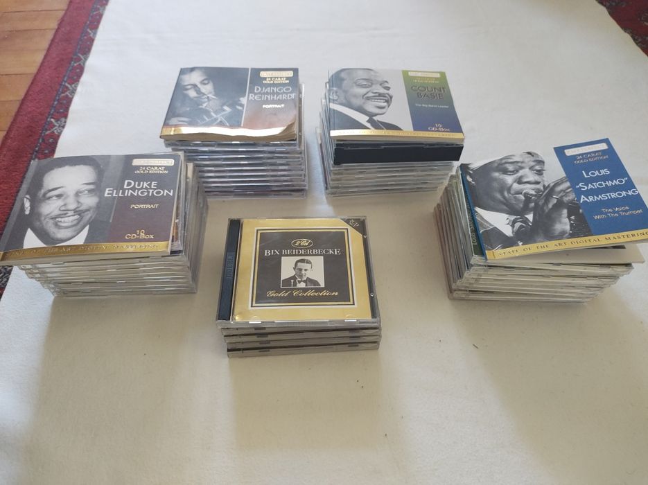 Cd muzica Jazz Louis Armstrong  Count Basie Duke Ellington CD-uri muz