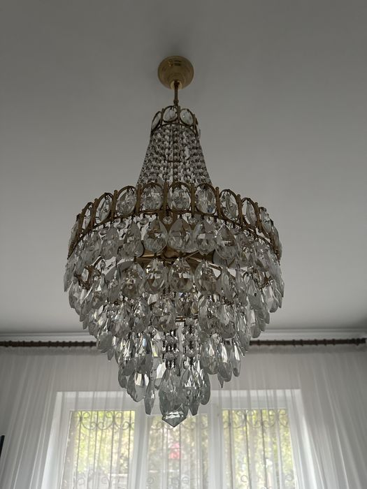 Хрустальная Чешская люстра