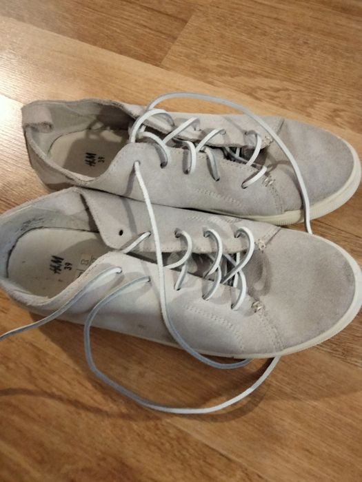 Pantofi piele intoarsa,H&M,nr.39