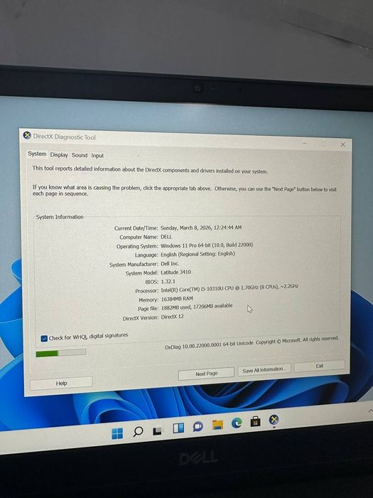 Laptop Dell (ctg)
