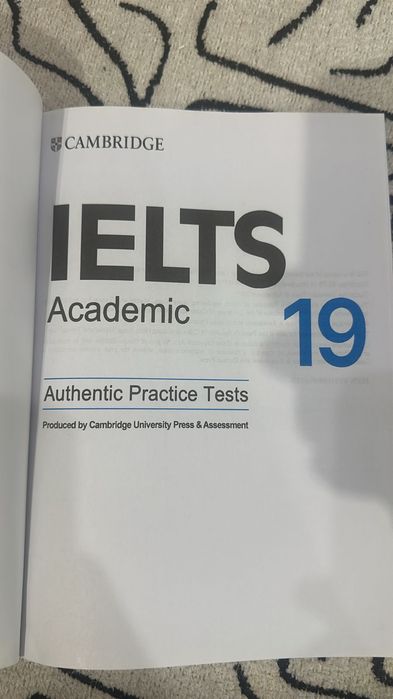 Cambridge Ielts 19, academis practice tests