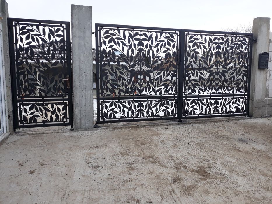 Porți și garduri model JALUZELE